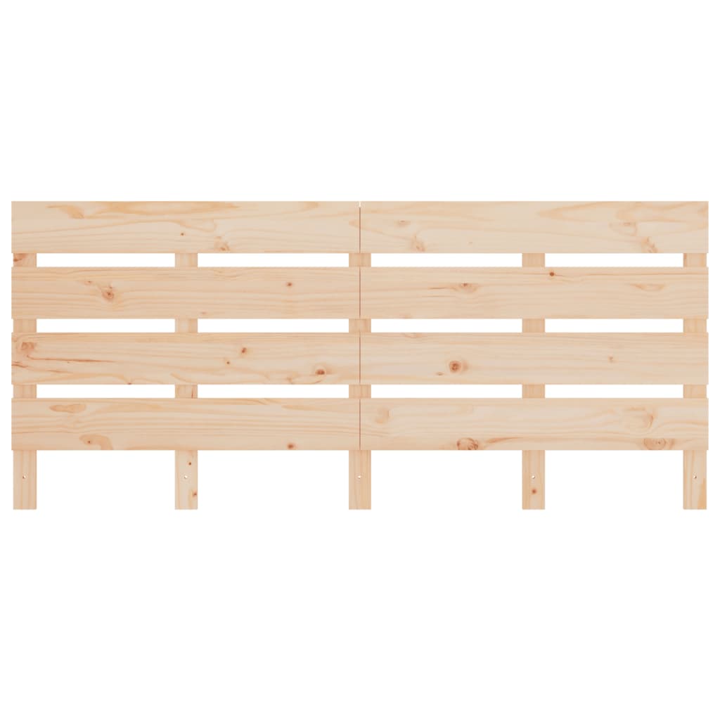 Headboard 180 cm Solid Wood Pine