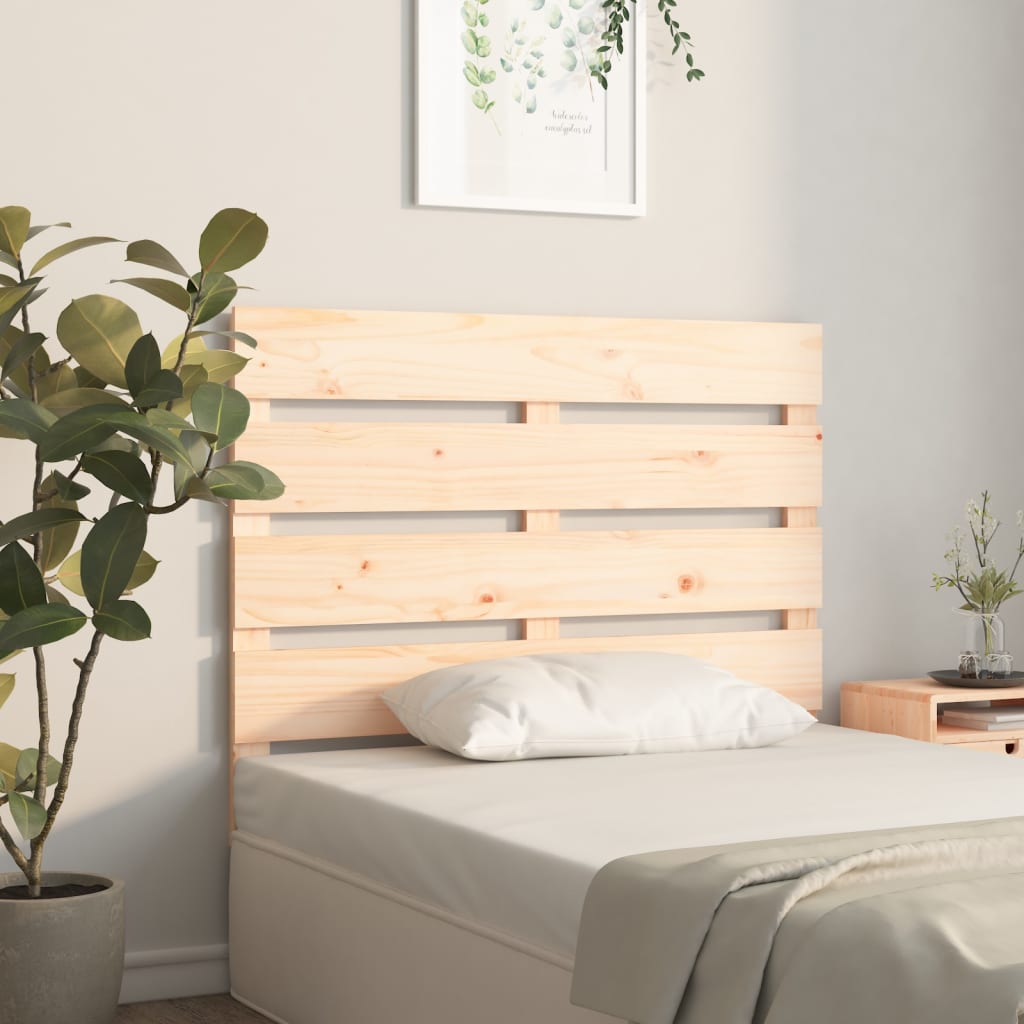 Headboard 75 cm Solid Wood Pine