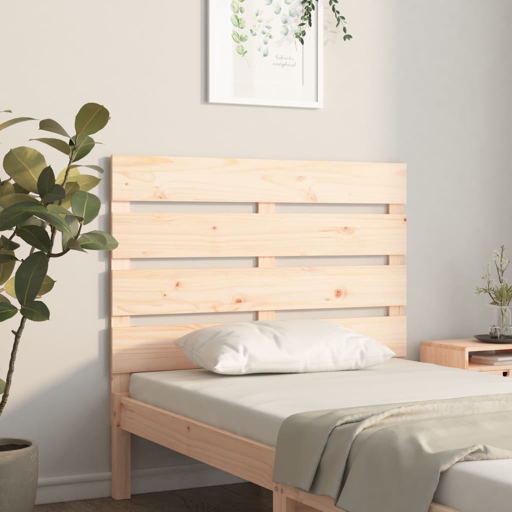 Headboard 75 cm Solid Wood Pine