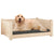 Dog Bed 75.5x55.5x28 cm Solid Pine Wood