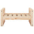 Dog Bed 55.5x45.5x28 cm Solid Pine Wood