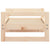 Dog Bed 55.5x45.5x28 cm Solid Pine Wood