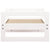 Dog Bed White 55.5x45.5x28 cm Solid Pine Wood
