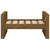 Dog Bed Honey Brown 55.5x45.5x28 cm Solid Pine Wood