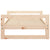 Dog Bed 75.5x55.5x28 cm Solid Pine Wood