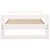 Dog Bed White 75.5x55.5x28 cm Solid Pine Wood