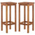 7 Piece Garden Bar Set Solid Wood Acacia