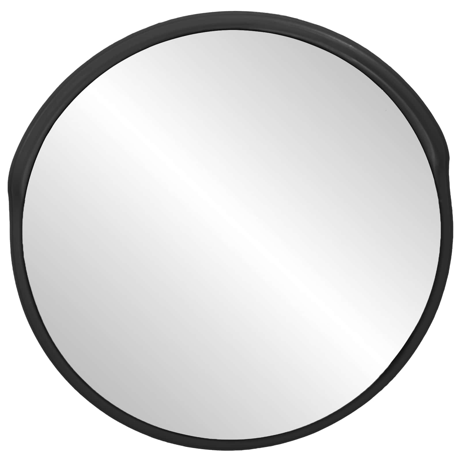 Outdoor Convex Traffic Mirror Black Ø60 cm Polycarbonate