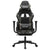 Massage Gaming Chair with Footrest Black&Camouflage Faux Leather