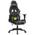 Massage Gaming Chair with Footrest Black&Camouflage Faux Leather