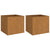 Planters 2 pcs 32x30x29 cm Corten Steel