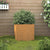 Planter 42x40x39 cm Corten Steel