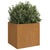 Planter 49x47x46 cm Corten Steel