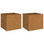 Planters 2 pcs 49x47x46 cm Corten Steel