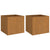 Planters 2 pcs 49x47x46 cm Corten Steel