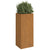 Planter 32x29x75 cm Corten Steel