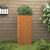 Planter 32x29x75 cm Corten Steel