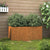 Planter 62x30x29 cm Corten Steel