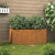 Planter 62x40x39 cm Corten Steel