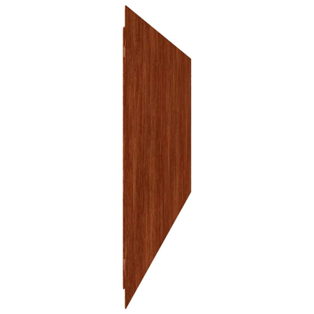 Lawn Edging 10 pcs 20 x 103 cm Weathering Steel Rusty