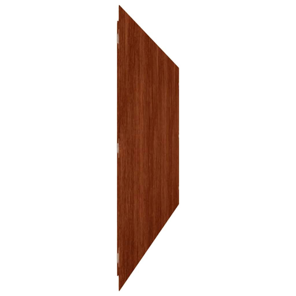 Lawn Edging 10 pcs 25 x 103 cm Weathering Steel Rusty