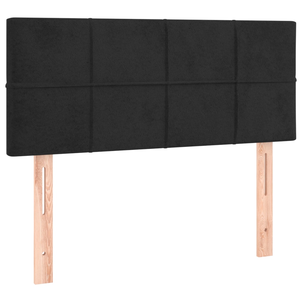 Headboard Black 100 cm Velvet
