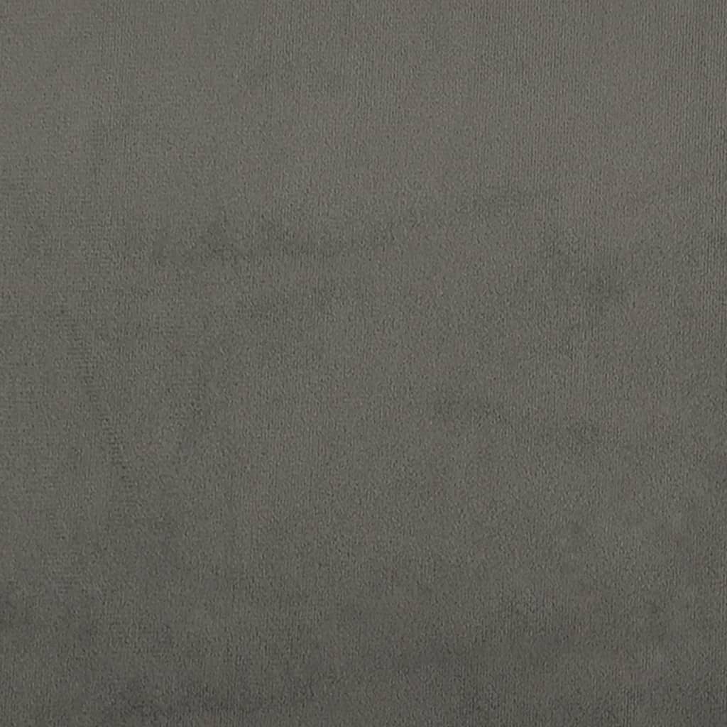 Headboards Dark Grey 144x5x78/88 cm Velvet