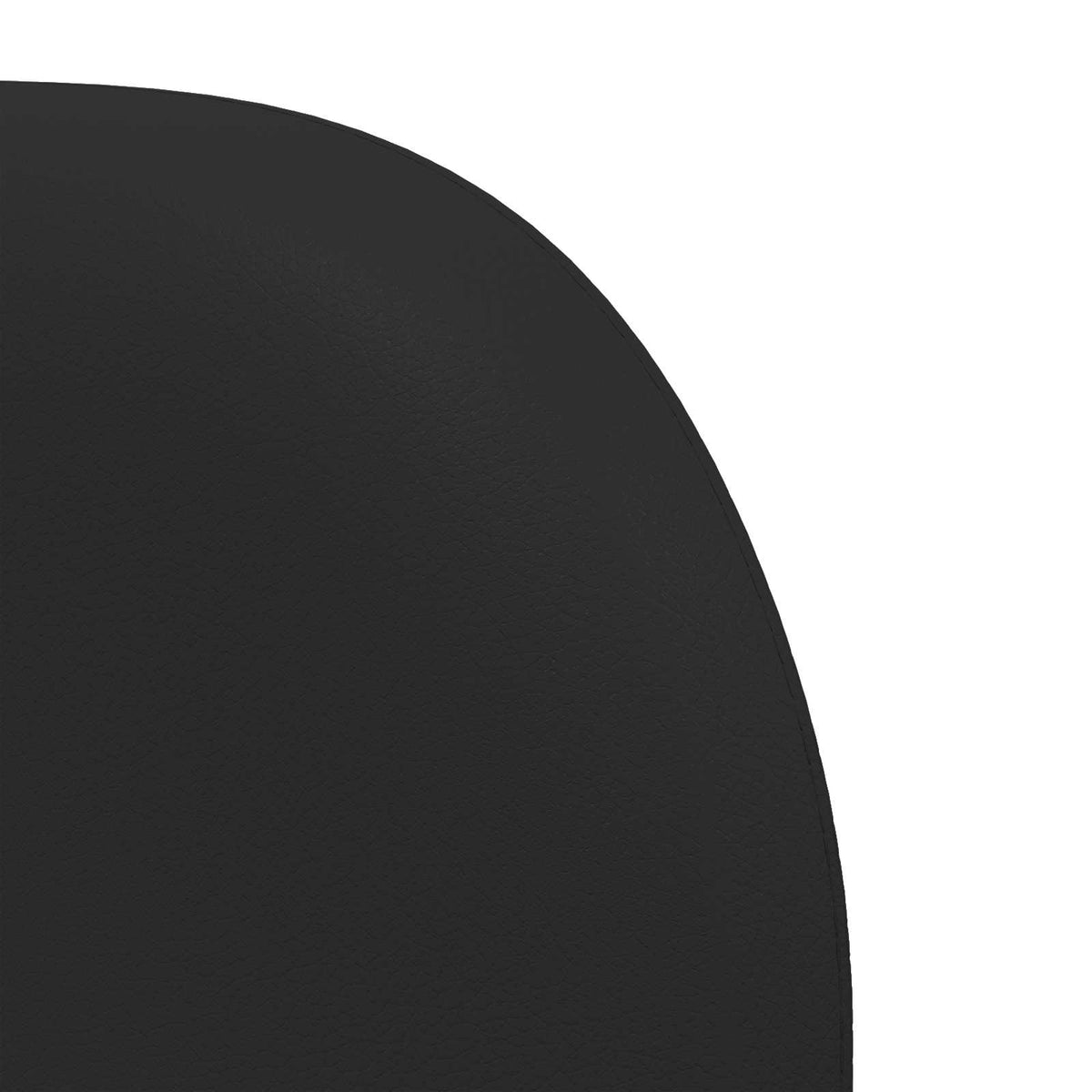 Headboard Ear Black 40 x 23 x 6 cm PVC
