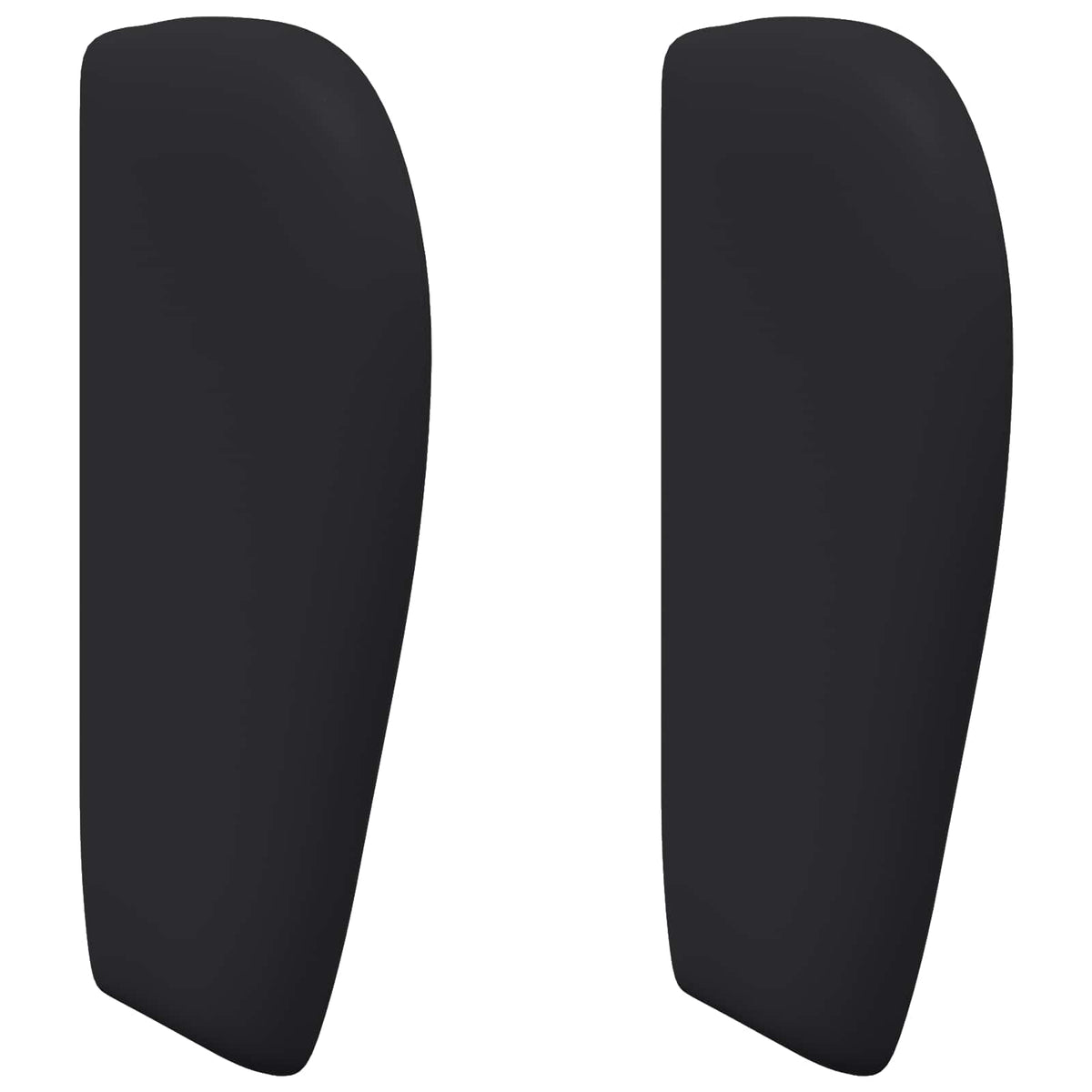 Headboard Ear Black 40 x 23 x 6 cm PVC