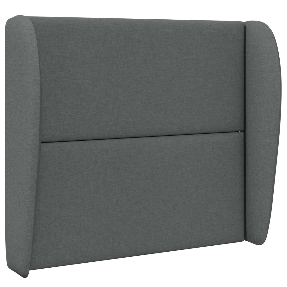 Headboard Ear Dim Grey 80 x 23 x 6 cm Fabric