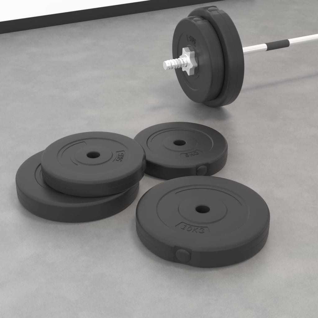 Weight Plates 4 pcs 30 kg Cement