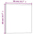 Wall-mounted Magnetic Board Black 40x40 cm Tempered Glass