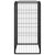 Dog Playpen 4 Panels Black 50x100 cm Powder-coated Steel