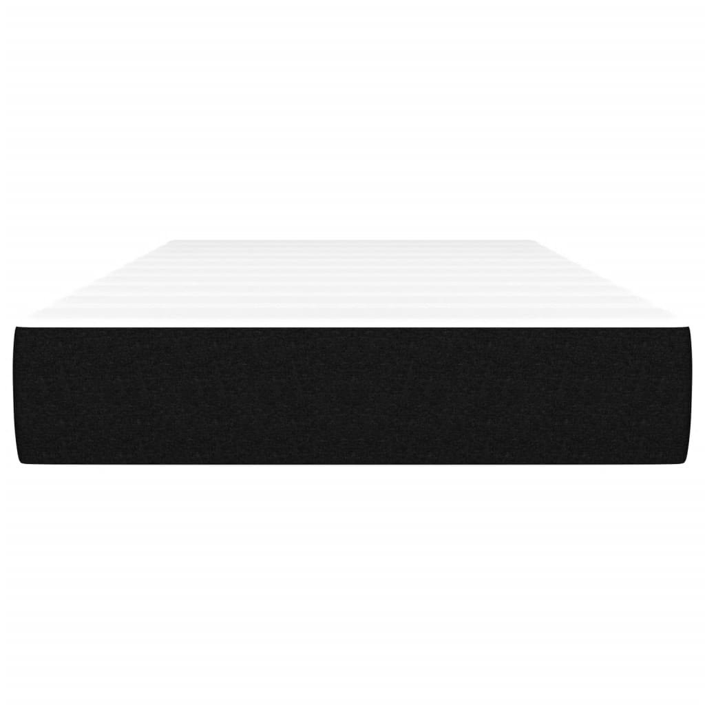 Pocket Spring Bed Mattress Black 90x190x20 cm Fabric