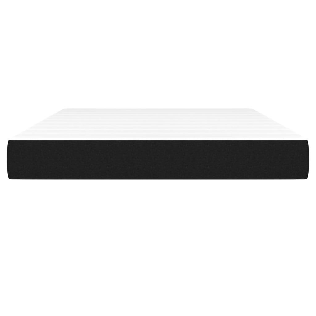Pocket Spring Bed Mattress Black 137x190x20 cm Fabric