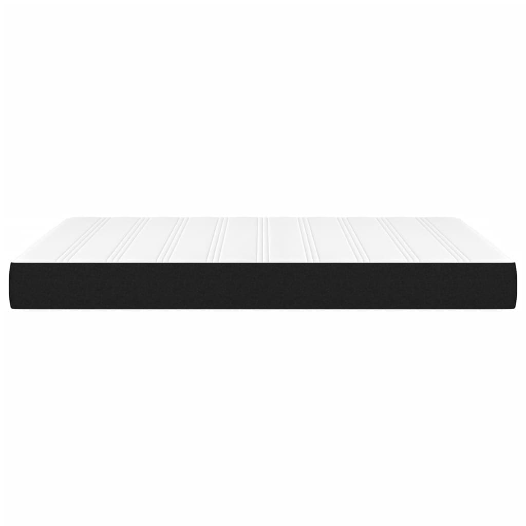 Pocket Spring Bed Mattress Black 137x190x20 cm Fabric