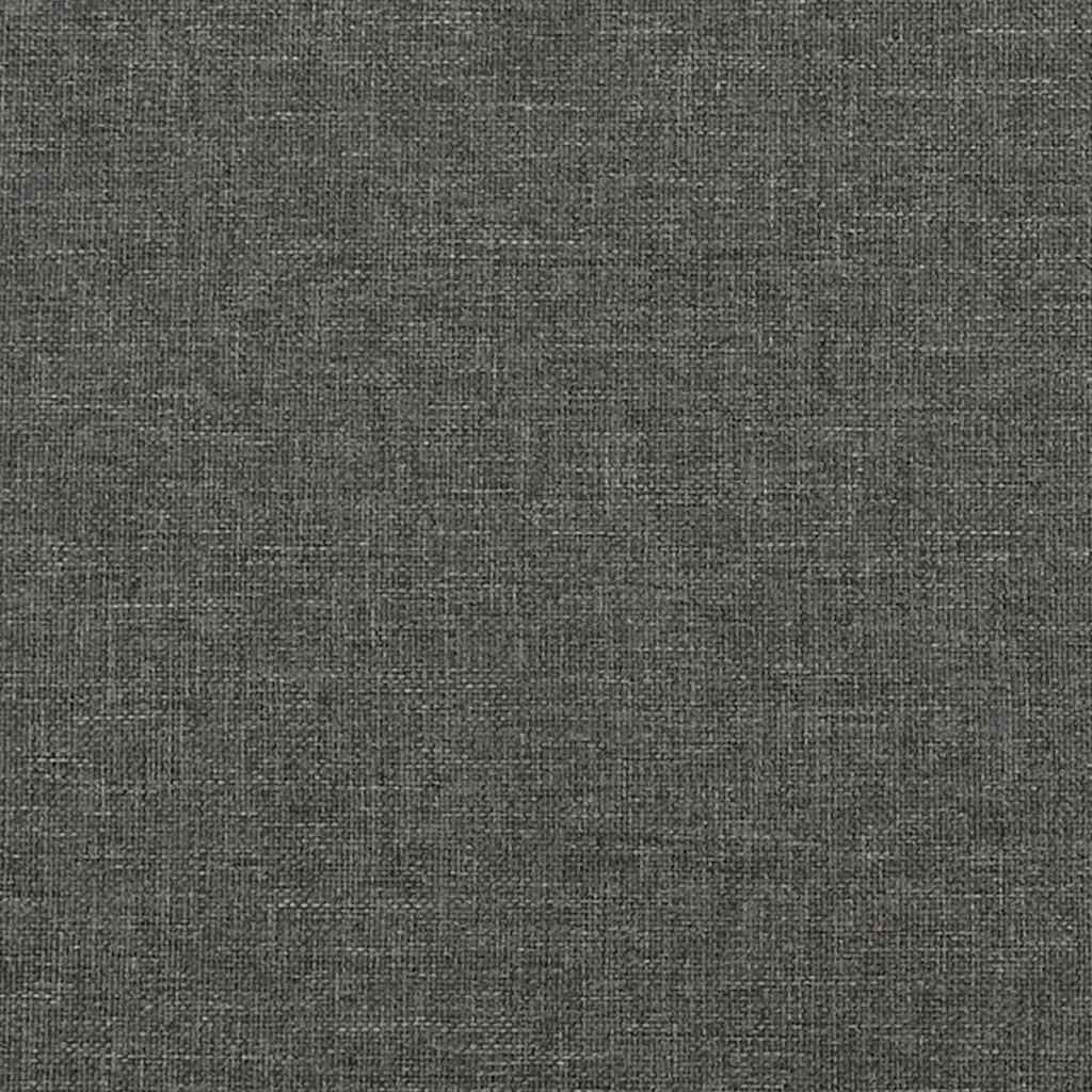 Pocket Spring Bed Mattress Medium Dark Grey 107x203x20 cm Super Single Fabric