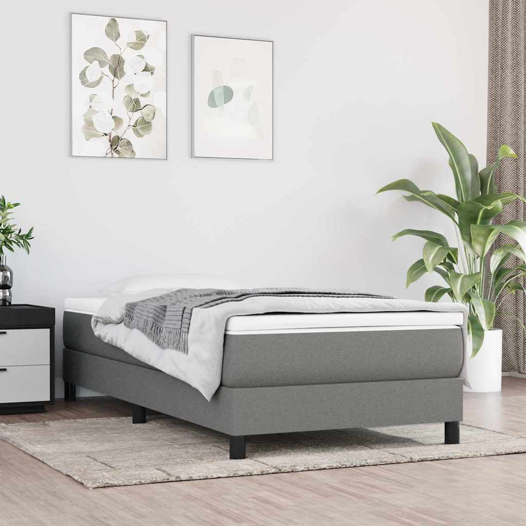 Pocket Spring Bed Mattress Medium Dark Grey 107x203x20 cm King Single