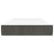 Pocket Spring Bed Mattress Dark Grey 107x203x20 cm Super Single Velvet