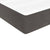 Pocket Spring Bed Mattress Dark Grey 107x203x20 cm Super Single Velvet