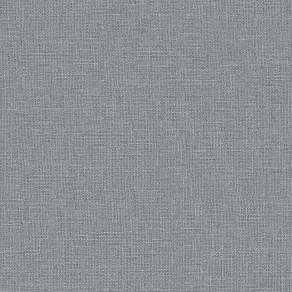 Massage Chair Light Grey Fabric