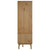 Wardrobe OTTA Brown and Grey 76.5x53x172 cm Solid Wood Pine