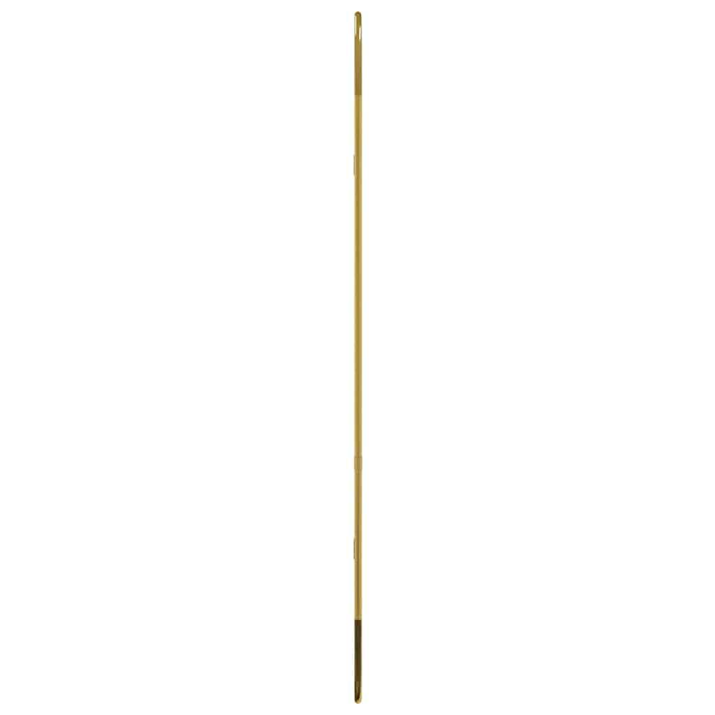 Wall Mirror Gold 80x35 cm Oval