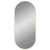 Wall Mirror Gold 100x45 cm Oval