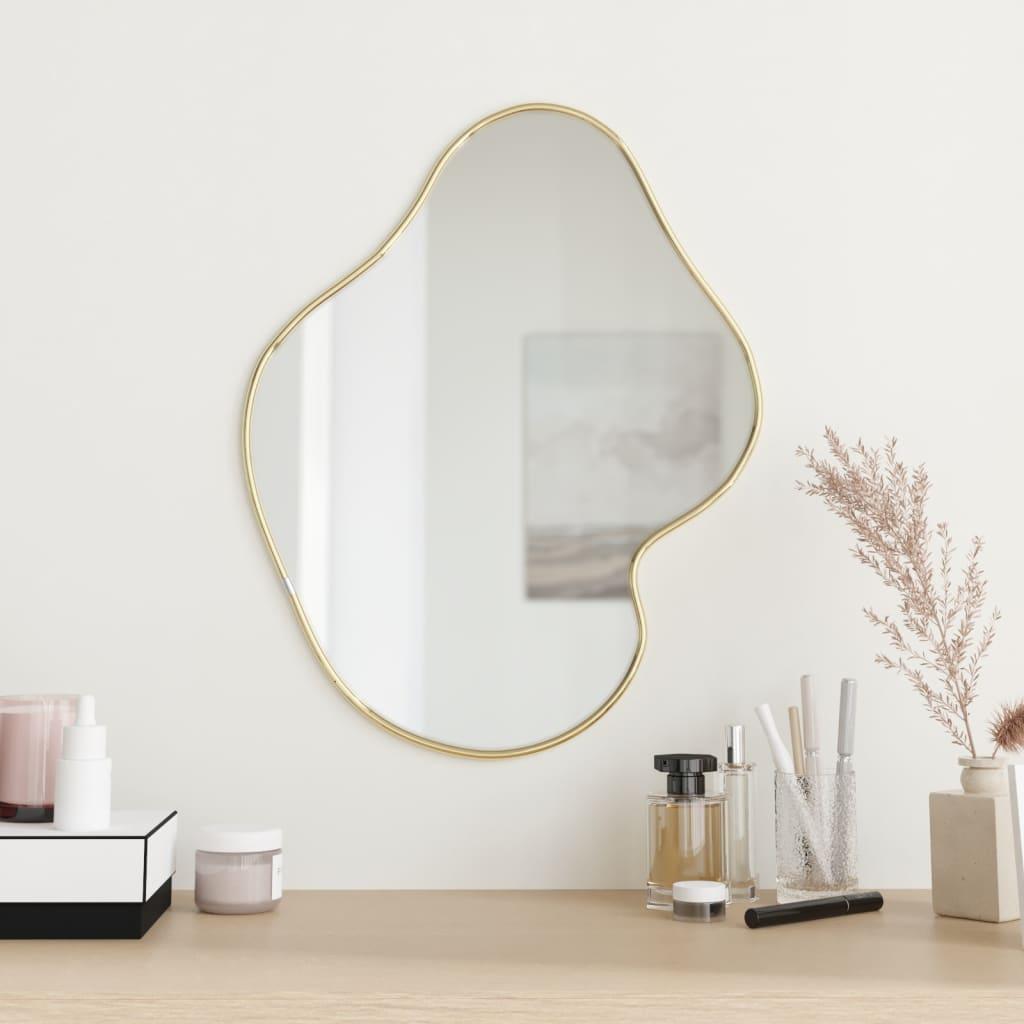 Wall Mirror Gold 50x40 cm