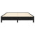 Bed Frame without Mattress Black 137x187 cm Double Fabric