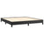 Bed Frame without Mattress Black 152x203 cm Queen Faux Leather
