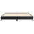Bed Frame without Mattress Black 152x203 cm Queen Faux Leather