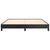 Bed Frame without Mattress Black 152x203 cm Queen Faux Leather