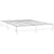 Bed Frame without Mattress Dark Grey 137x187 cm Double Velvet